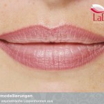 Permanent Make up Lippenkontour mit Schattierung
